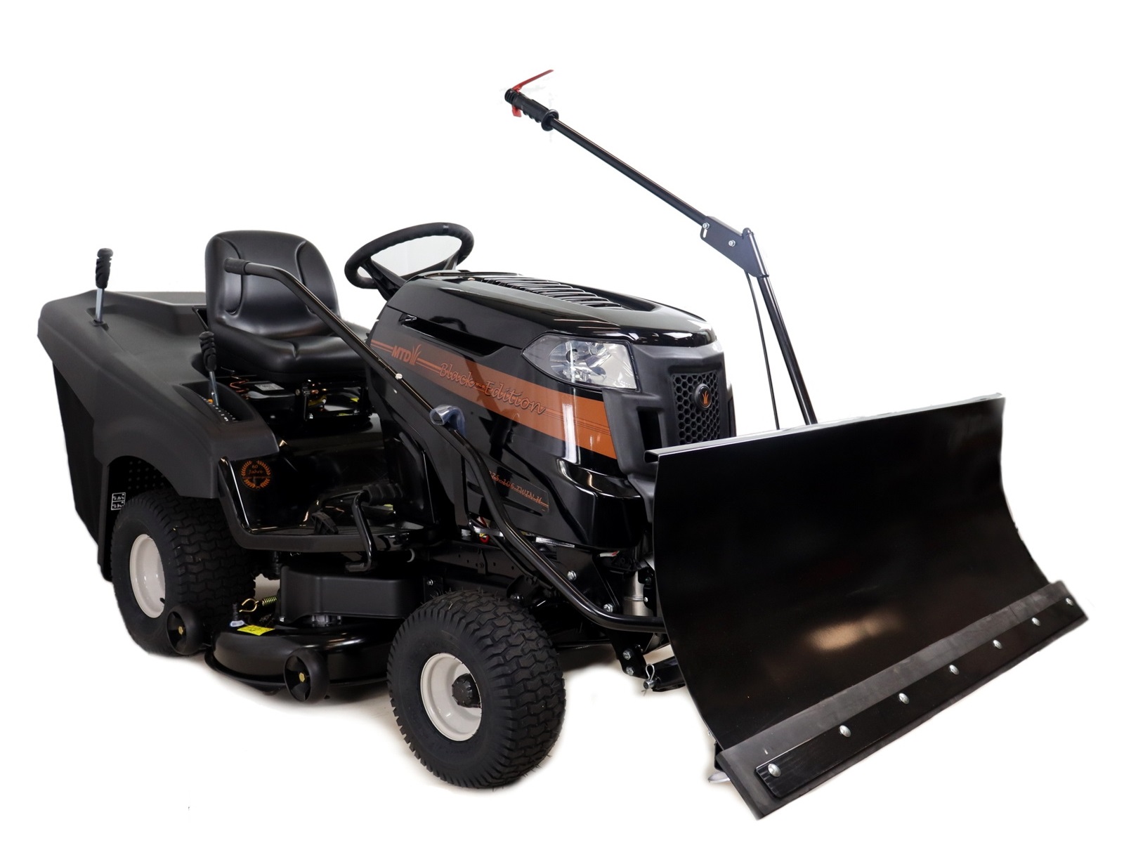 Rasentraktor 275/106 TWIN Hydrostat – Modell 2023 – Schneeschild 120 Plus ( Black Edition )-Neu